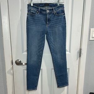 Talbots Blue Skinny Jeans Sleek Fit